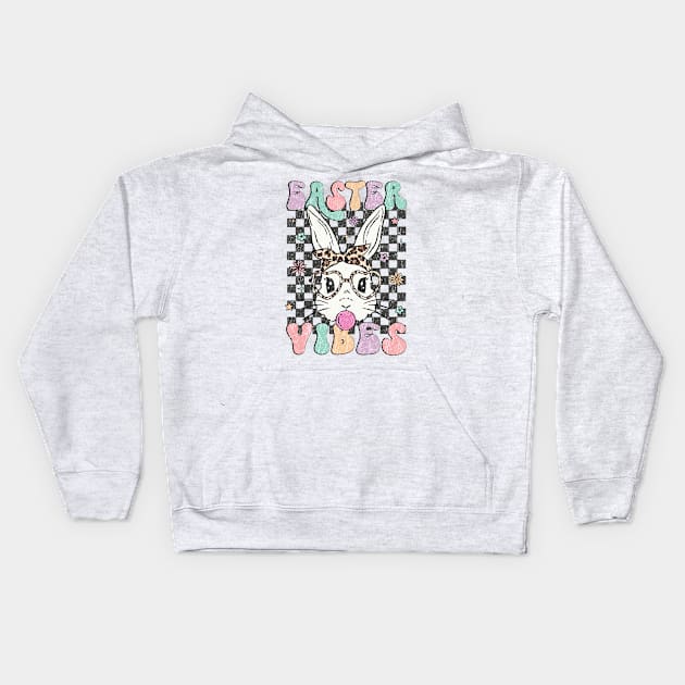 Easter Vibes Kids Hoodie by Fashion planet